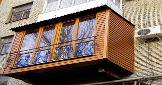 Внешняя отделка балкона Кстово цена от 1019 руб. м/2.